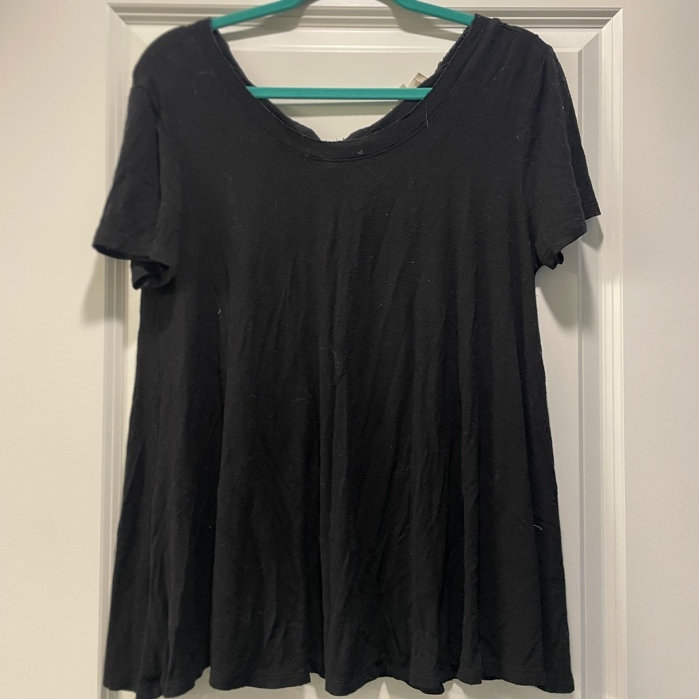 Altar'd State Black Short Sleeve Tee